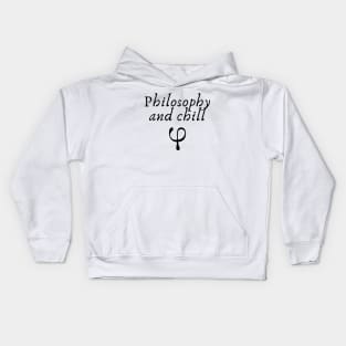 Philosophy & Chill Kids Hoodie